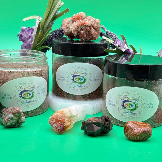 Coffee Body Scrub Jar 6 oz