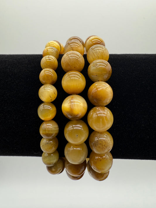 Gold Tiger Eye Bracelet