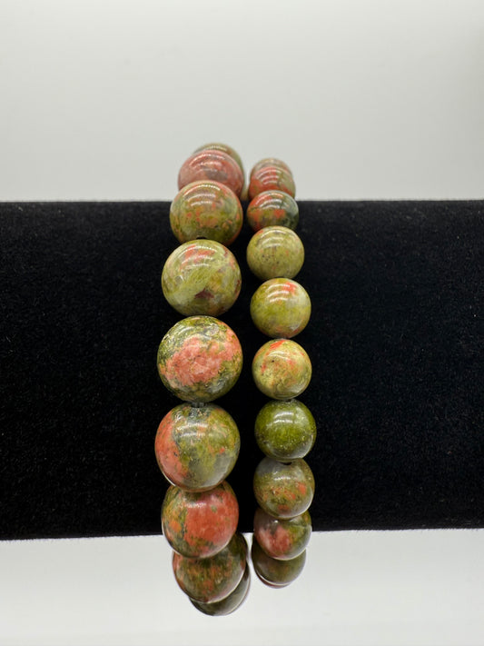 Unakite Braclete