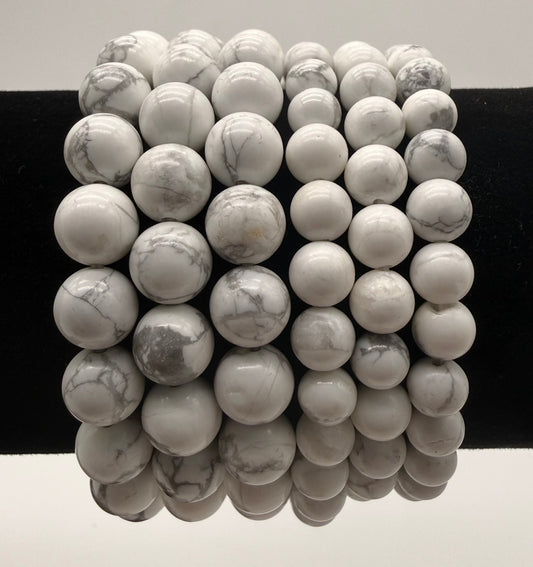 Howlite Crystal Braclet