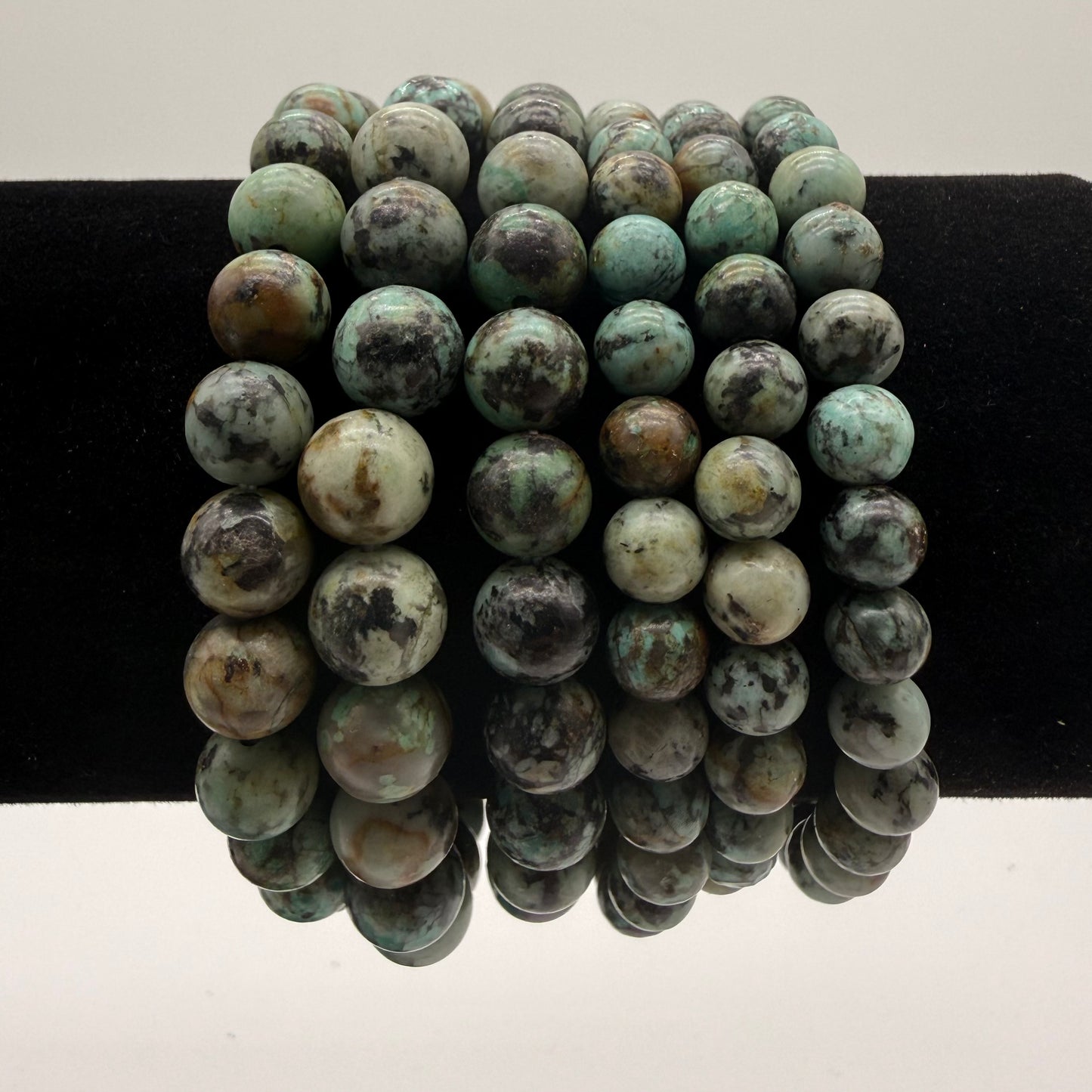 African Turquoise Crystal Bracelet